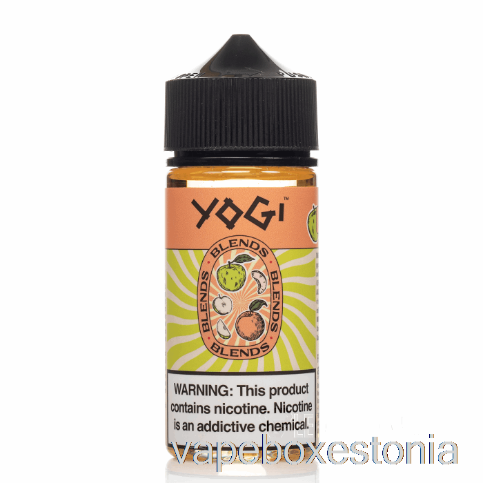 Vape Box Estonia õuna Virsiku Jää - Jooga Segud - 100ml 0mg